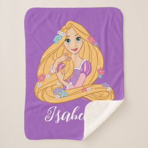 Tangled in Bloom Sherpa Blanket