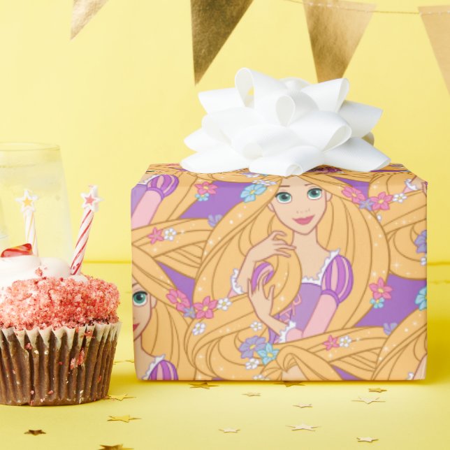 Tangled in Bloom Wrapping Paper (Birthday Party)