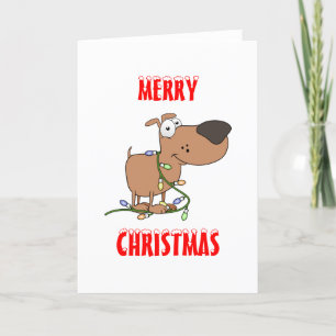 Tangled in Lights Holiday Card