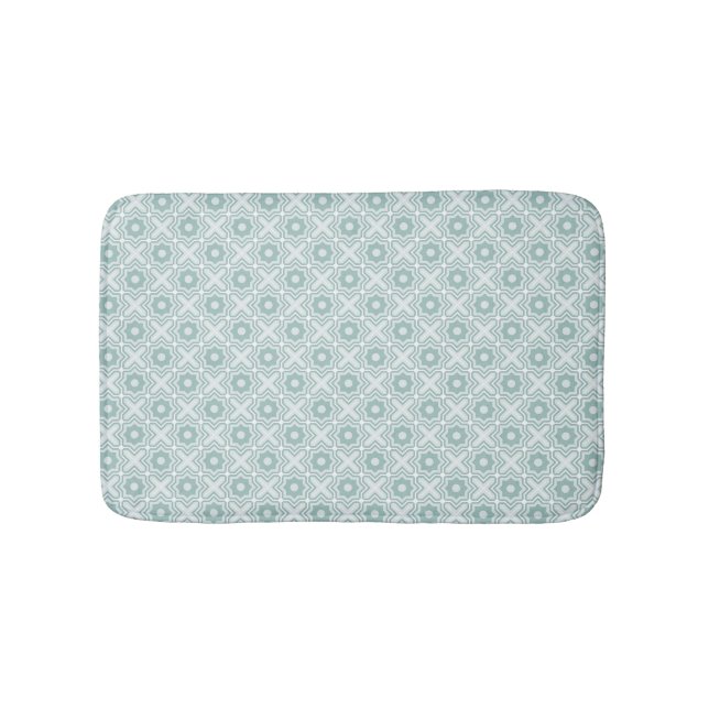 Tangled Lattice Pattern Bath Mat (Front)