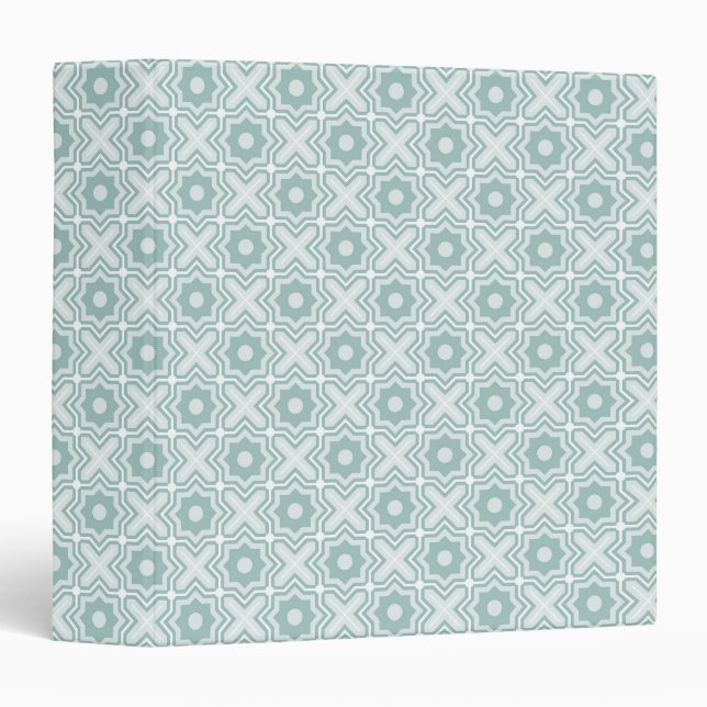 Tangled Lattice Pattern Binder (Front/Spine)