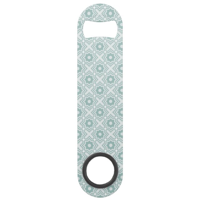 Tangled Lattice Pattern Speed Bottle Opener (Front)