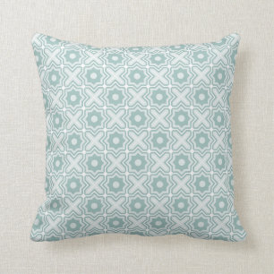 Tangled Lattice Pattern Throw Pillow