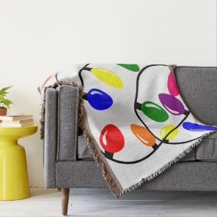 Tangled Lights Throw Blanket