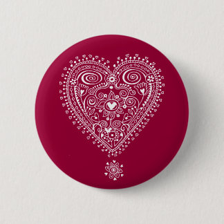 Tangled Love 2 Inch Round Button