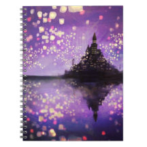 tangled movie castle Notebook (80 Pages B&W)