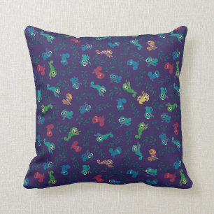 Tangled   Pascal Pattern Throw Pillow