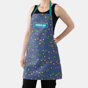 Tangled   Pascal - Purple Pattern Apron