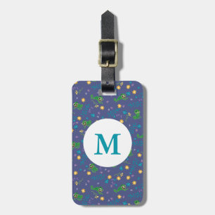 Tangled Pascal - Purple Pattern Luggage Tag