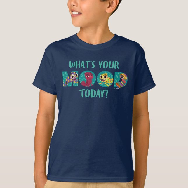 Tangled | Pascal - What's Your Mood Today? T-Shirt (Front)