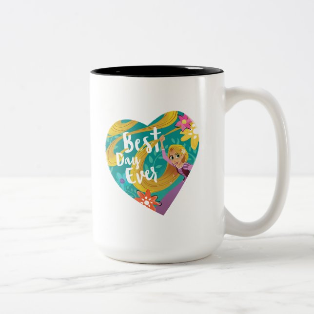 Tangled | Rapunzel - Best Day Ever Two-Tone Coffee Mug (Right)