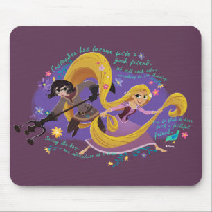 Tangled   Rapunzel & Cassandra Mouse Pad