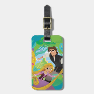 Tangled   Rapunzel & Eugene Luggage Tag