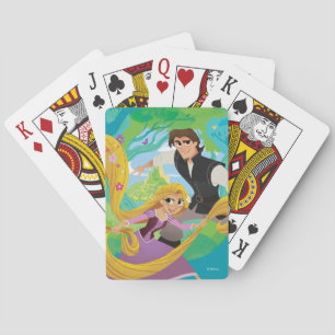 Tangled   Rapunzel & Eugene Playing Cards