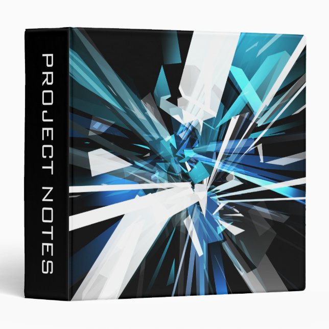Tangled Rectangles #2 Binder (Front/Spine)