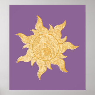 Tangled Sun Poster