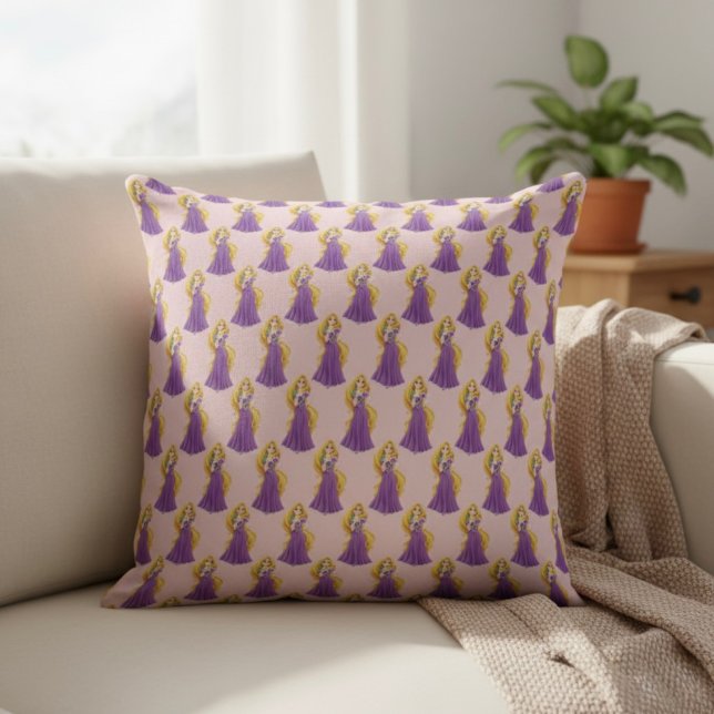 Tangled Throw Pillow (Creator Uploaded)