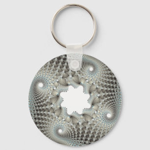 Tangled up in blue keychain
