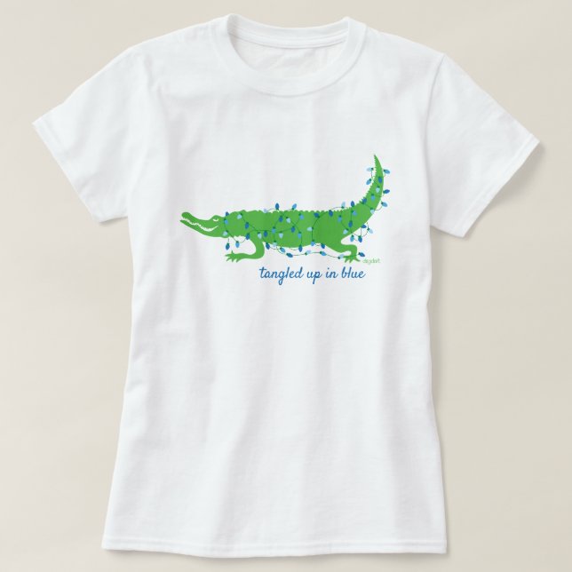 Tangled Up in Blue T-Shirt (Design Front)