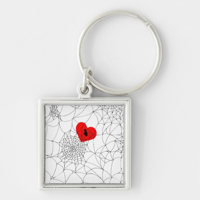 Tangled Web Keychain (Front)