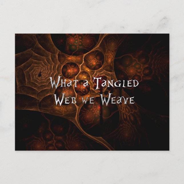 Tangled Web Postcard (Front)