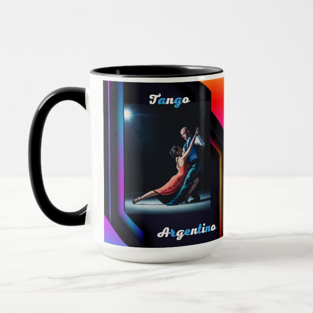 tango argentina Taza Mug (Left)