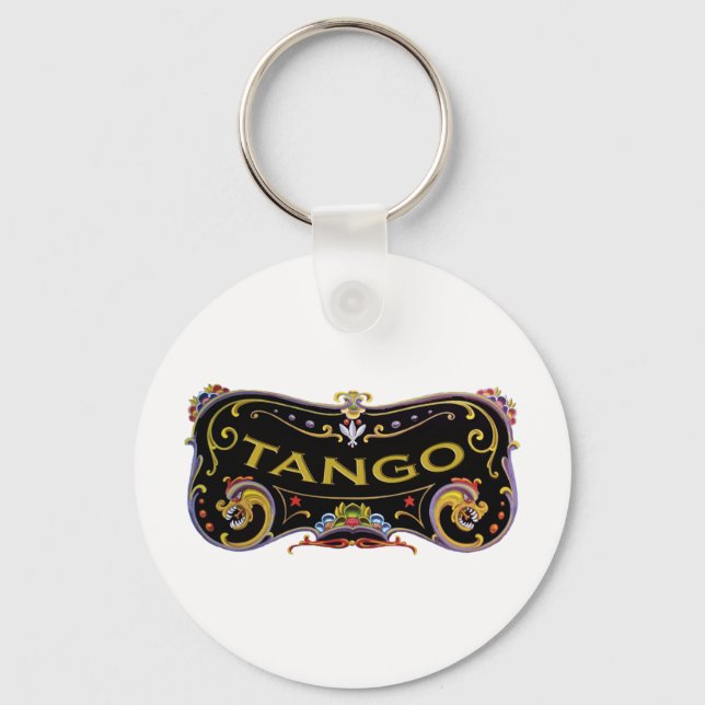 Tango cool designs! keychain (Front)
