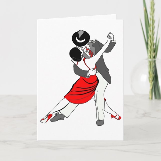 Tango Couple Card (Front)