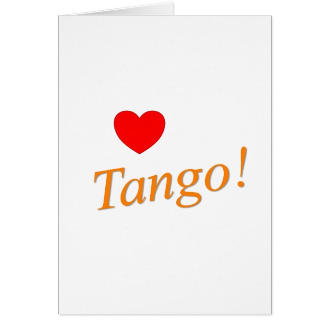 Tango d'amour ! (Devant)