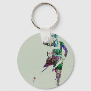 Tango Dance Keychain