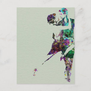 Tango Dance Postcard