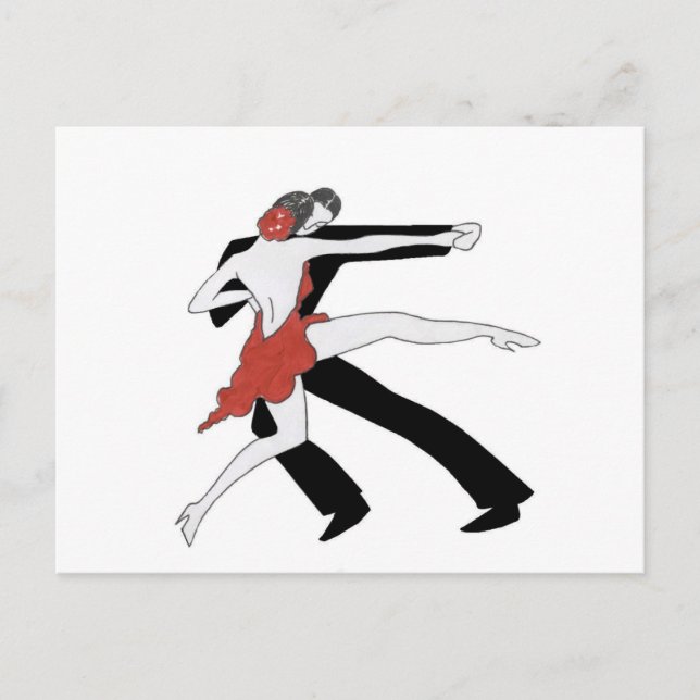 Tango/Dance With Me Postcard (Front)