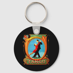 Tango Dancer Keychain