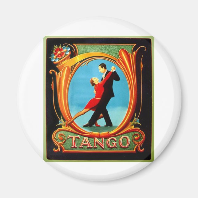 Tango Dancer Magnet (Front)