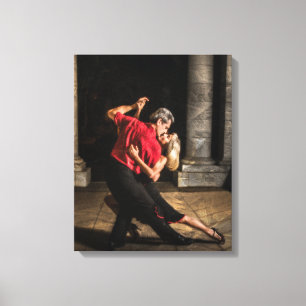 Tango Dancers Canvas Print