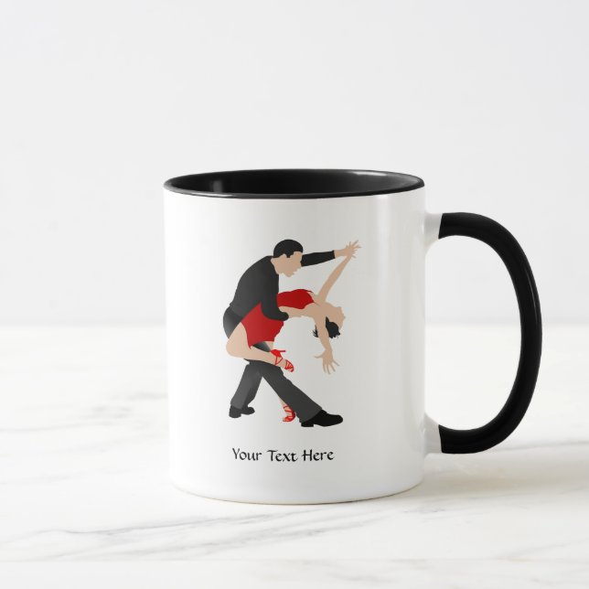 Tango Dancers (customized) Mug (Right)