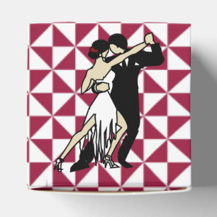Tango Dancers Favor Box