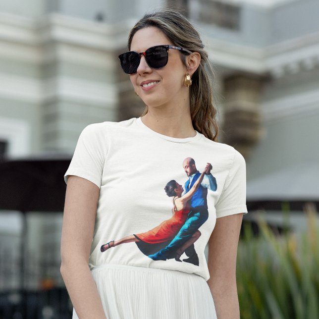 Tango dancers - hand painting  T-Shirt (Creator Uploaded)