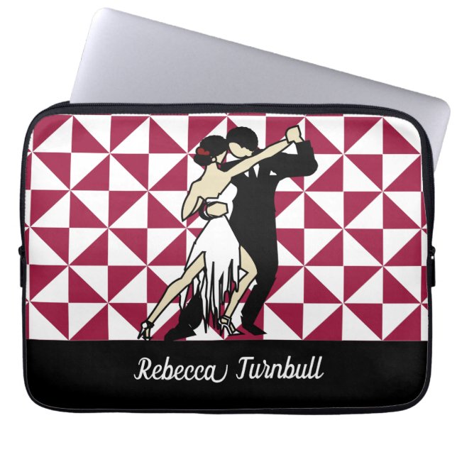 Tango Dancers Laptop Sleeve (Front)