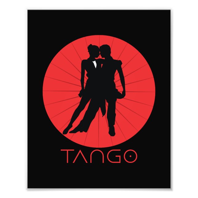 Tango Dancers Photo Print (Front)
