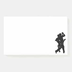 Tango Dancers Sticky Notes