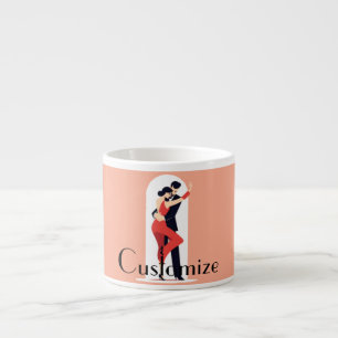 Tango Dancers Thunder_Cove Espresso Cup