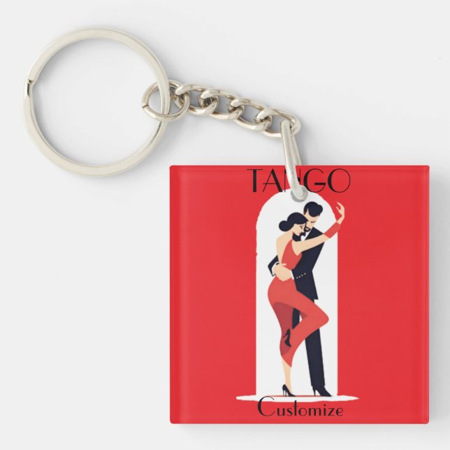 Tango Dancers Thunder_Cove Keychain (Front)