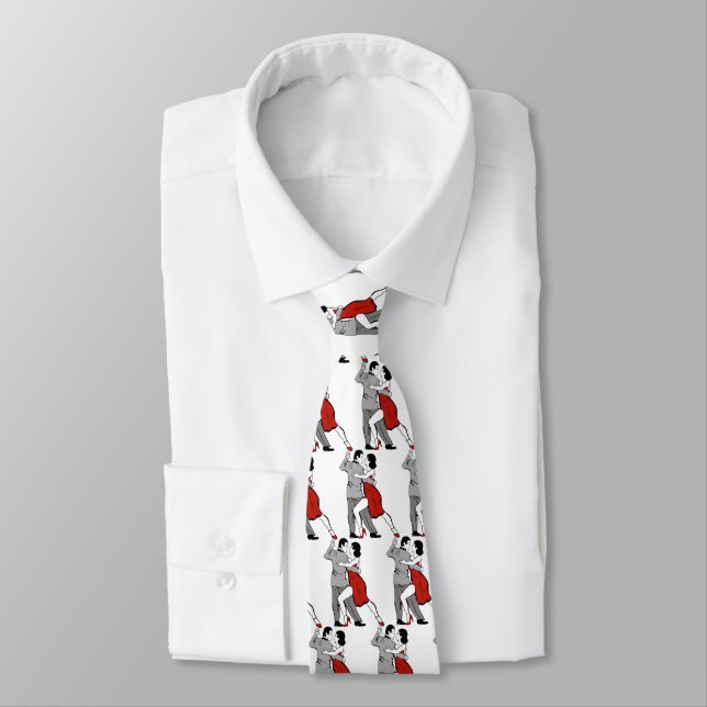 Tango Dancers Tie (Tied)