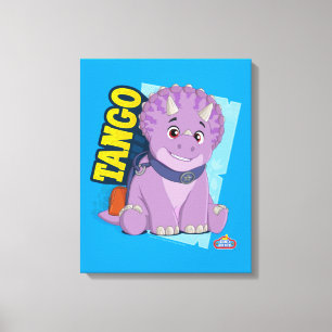 Tango Dino Ranch Canvas Print