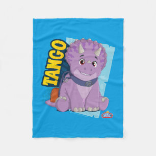 Tango Dino Ranch Fleece Blanket
