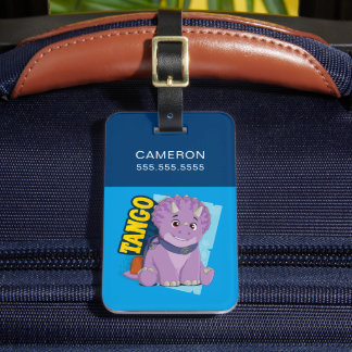 Tango | Dino Ranch Luggage Tag