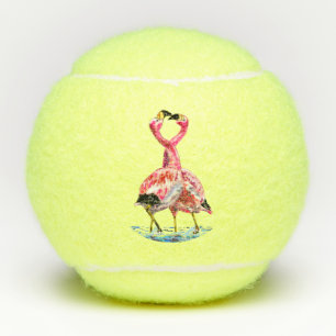 Tango Flamingo Tennis Balls