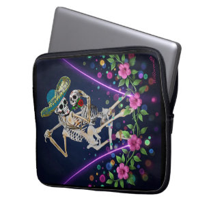 Tango Forever: Dia De Los Muertos Laptop Sleeve