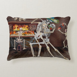 Tango Forever: Para Siempre Dia De Los Muertos Accent Pillow
